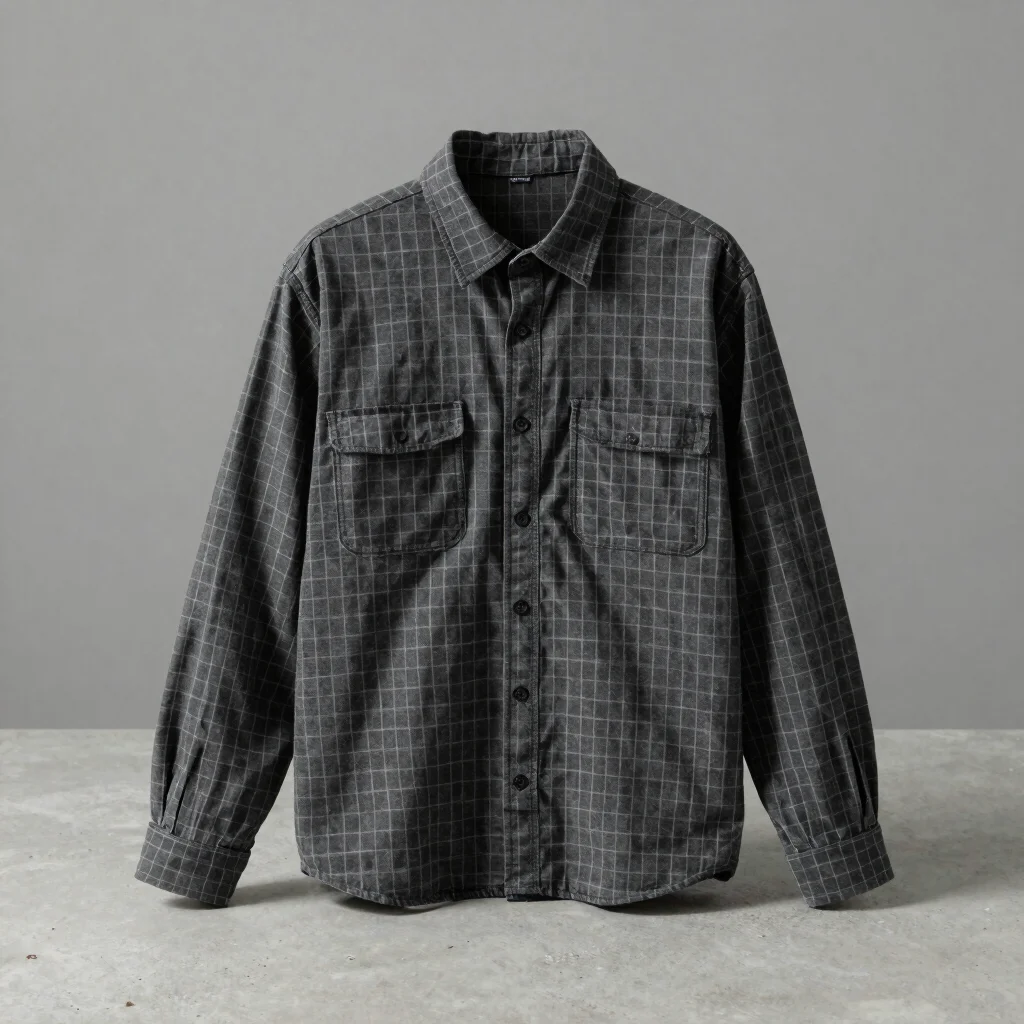Grid Work Overshirt
